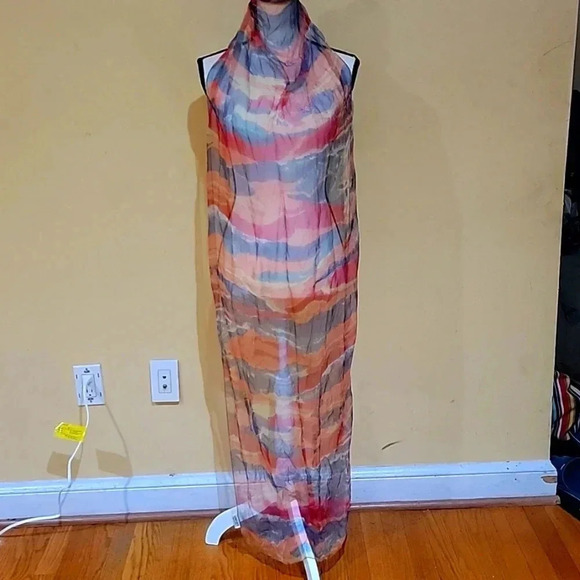 jaeger silk scarf  Vintage - Picture 7 of 7